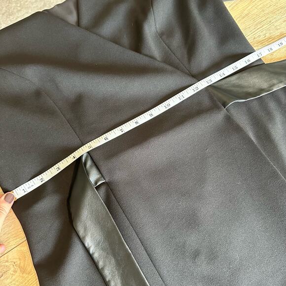 4C Long Sleeve Wrap Black Business Dress 10 - Picture 10 of 13